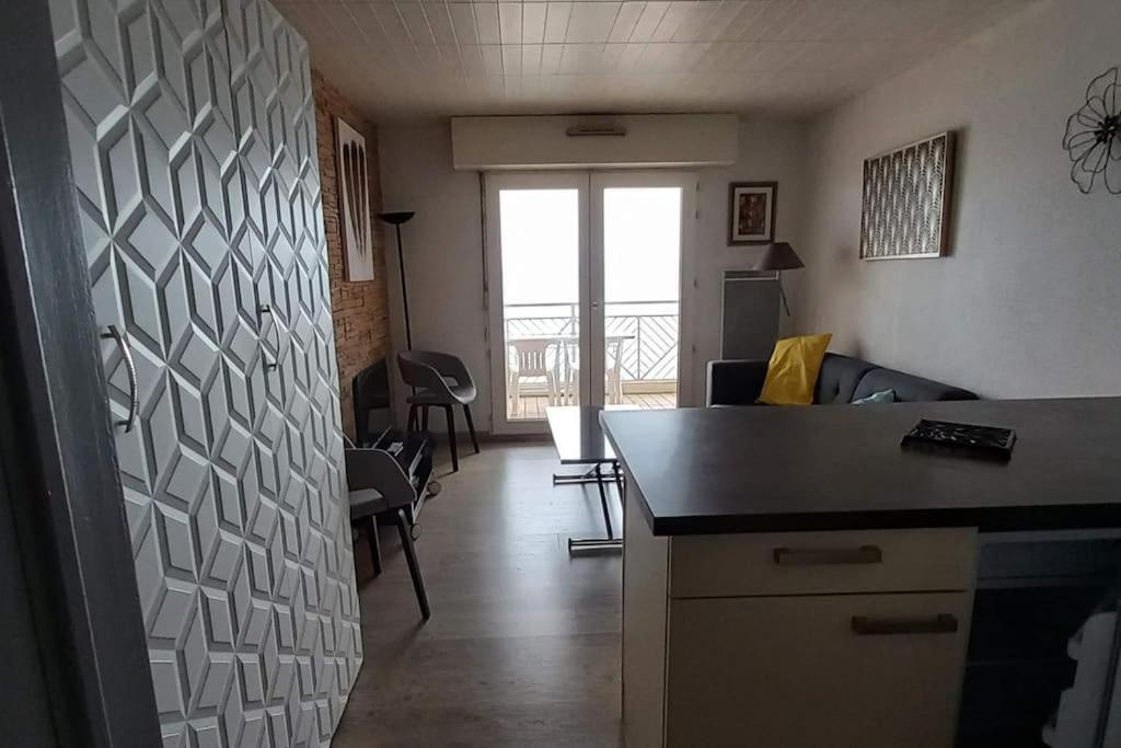 T2 1Ere Ligne Loggia Vue Mer 180 ° Parking Arcachon Exterior foto