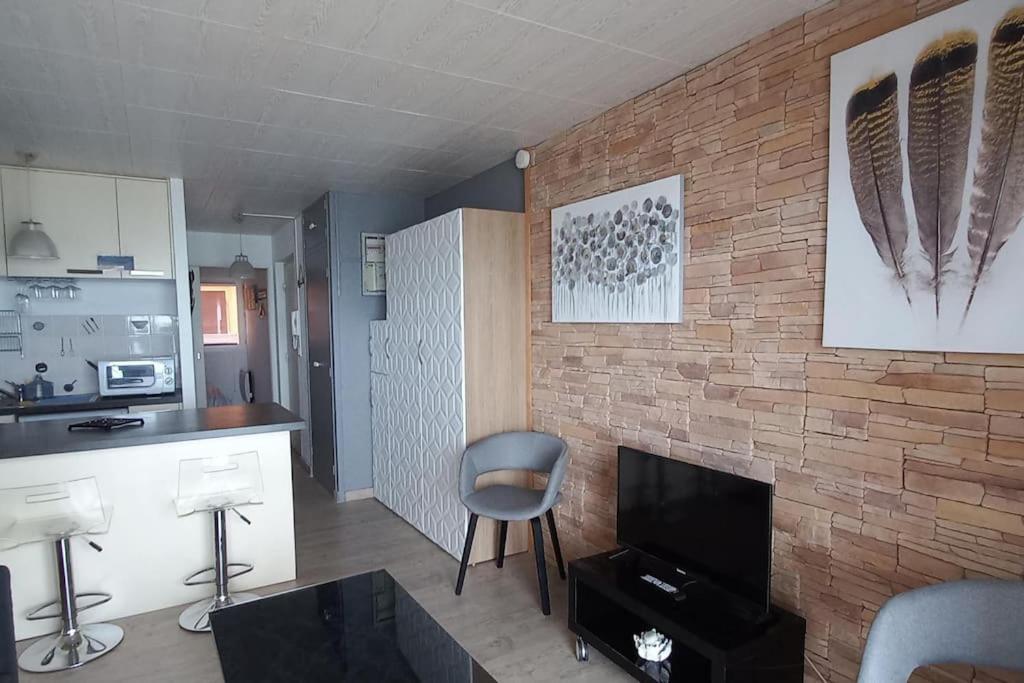 T2 1Ere Ligne Loggia Vue Mer 180 ° Parking Arcachon Exterior foto